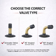 Load image into Gallery viewer, 8 1/2 x 2 1/4" Inner Tube (CR202) Angled Valve *CLEARANCE ITEM