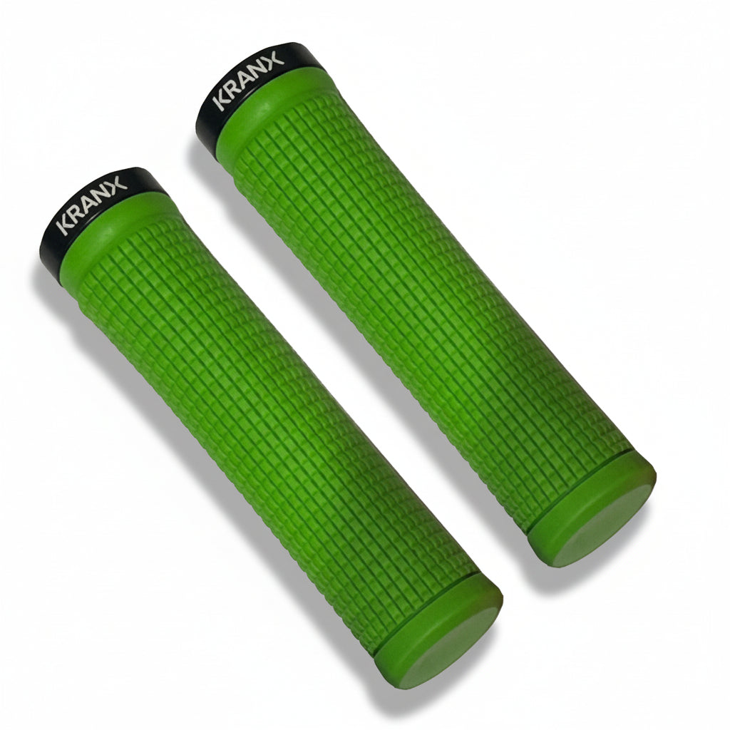 Green Bike Grips - Kranx 'Bite' Lock-on Grips (Copy)