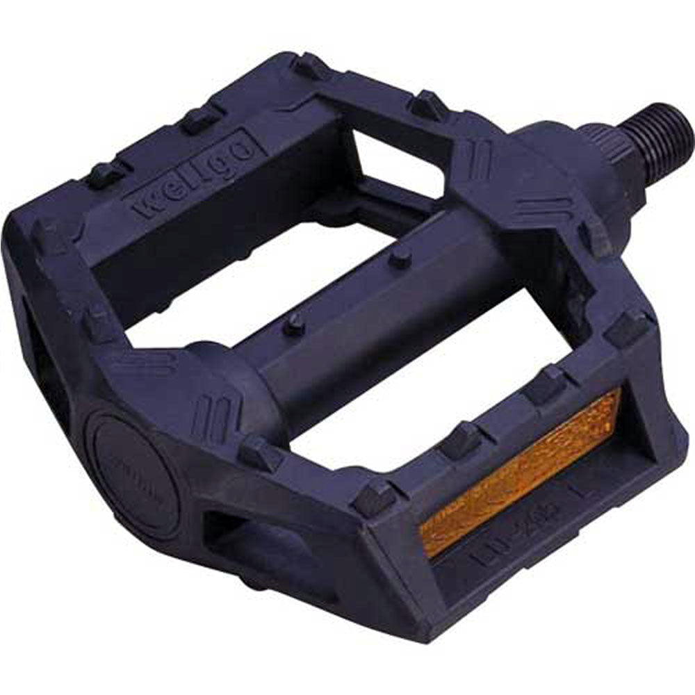 Junior Pedals - Wellgo - 1/2" - BMX - Black - LU205
