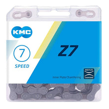 Load image into Gallery viewer, KMC Z7 Chain (1/2 x 3/32" Narrow x 114 Links) Grey/Brown. 7 Speed Chain