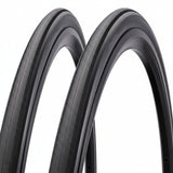 700 x 25c Road Bike Tyres (PAIR) - Black - (25/622)