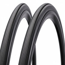 Load image into Gallery viewer, 700 x 25c Road Bike Tyres (PAIR) - Black - (25/622)