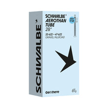 Load image into Gallery viewer, Schwalbe Aerothan 700 x 33-47c TPU Inner Tube (SCV 17-AE) Boxed 80mm