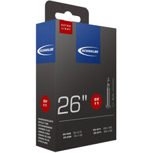 Load image into Gallery viewer, 25&quot; x 1.00 Schwalbe Inner Tube 60mm Presta Valve Extra Light No. 11