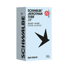 Load image into Gallery viewer, Schwalbe Aerothan 700 x 33 - 47c TPU Inner Tube (SV17-AE) - Presta Valve, Ultra-Light Gravel/All-Road Tube 33/47-622