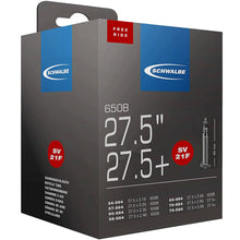 Load image into Gallery viewer, 27.5&quot; x 2.10 - 3.00 Schwalbe Freeride Inner Tube No. 21F