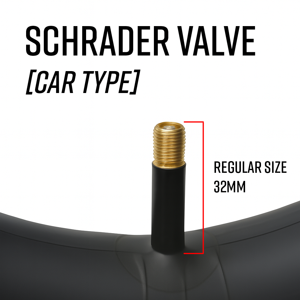 14 x 1.50 - 2.25 Kenda Inner Tube (Schrader Valve) 38/57-254