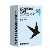 Load image into Gallery viewer, Schwalbe 27.5”, 28”, 29” Clik Valve Tube (SCV19) 50/62-584, 40/62-622