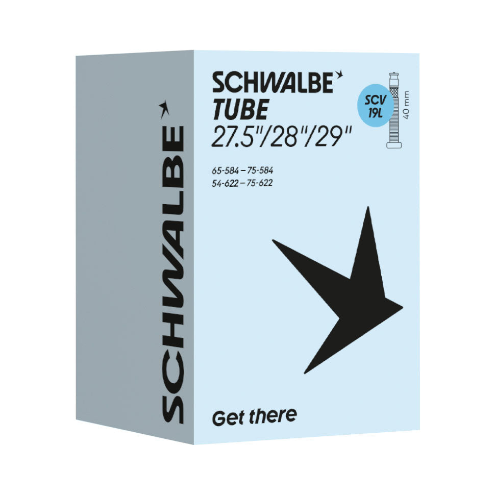 Schwalbe 29 x 2.10 - 3.00 Clik Valve Tube (SCV19L) 65/75-584, 54/75-622