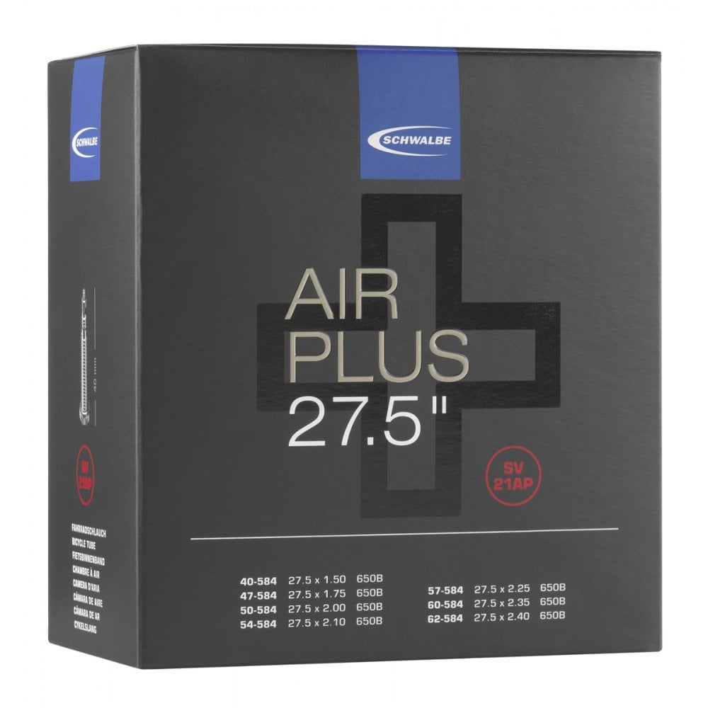 Schwalbe Air Plus 27.5 x 1.50 - 2.40 (SV21AP / AV21AP)