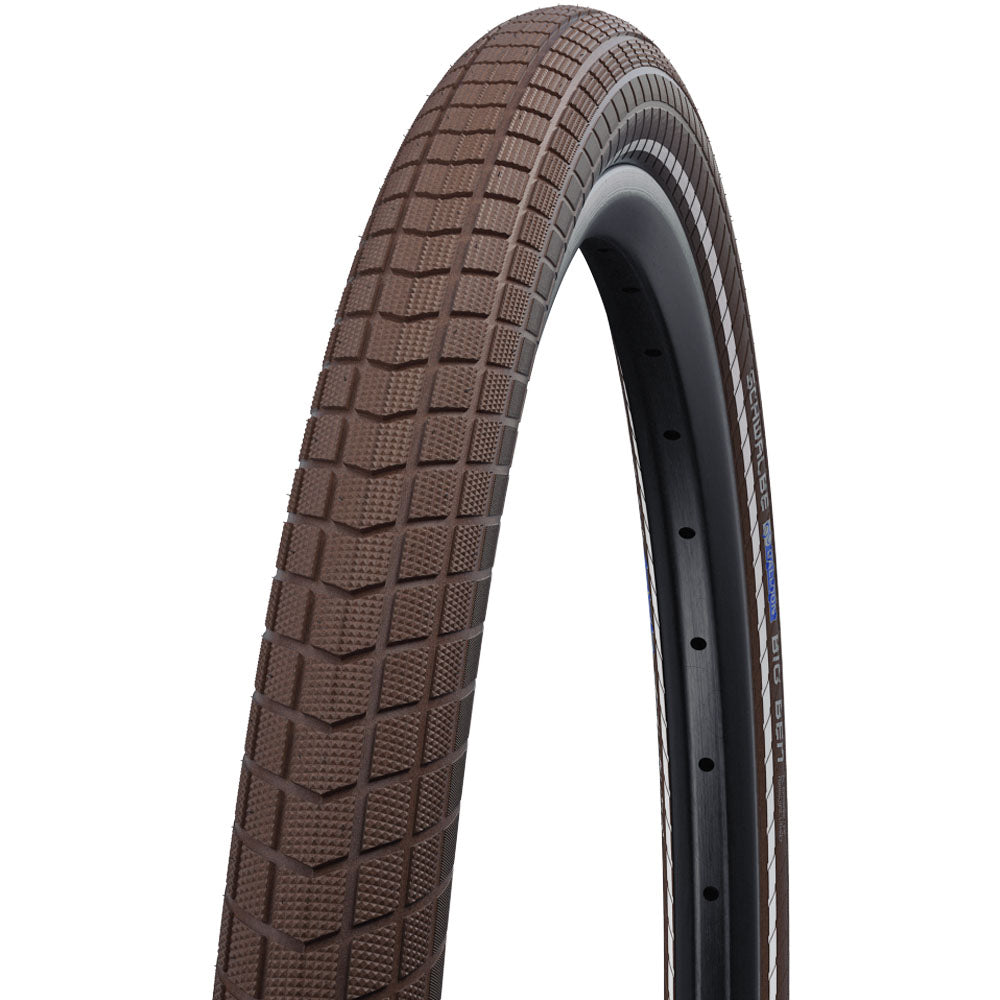 Schwalbe Big Ben Plus Tyre brown reflex