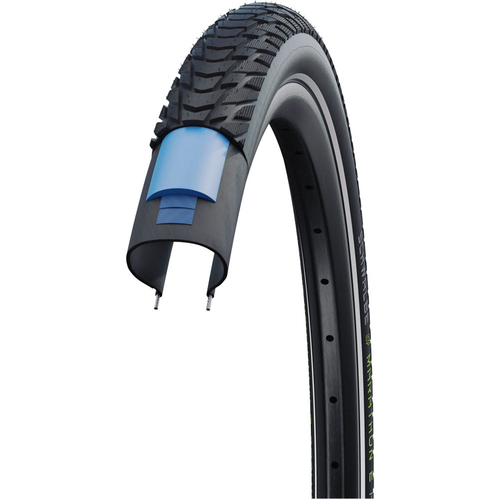 Schwalbe Marathon E-Plus Tyre puncture protection
