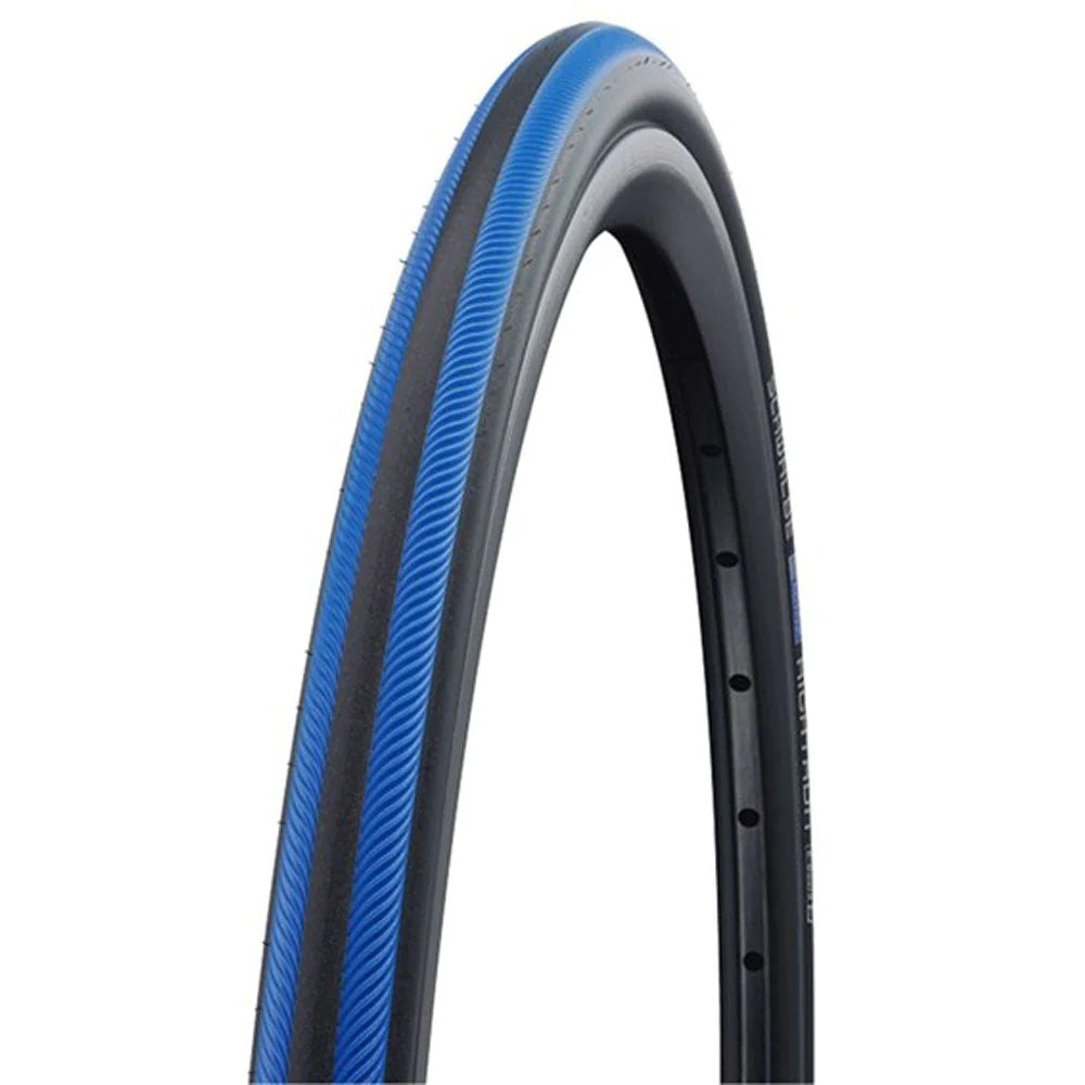 Schwalbe Right Run Tyre blue stripe