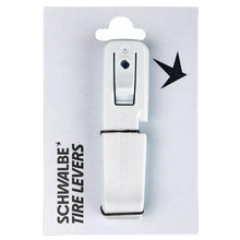 Load image into Gallery viewer, schwalbe tyre lever set of 3 in sky blue on carboard packaging