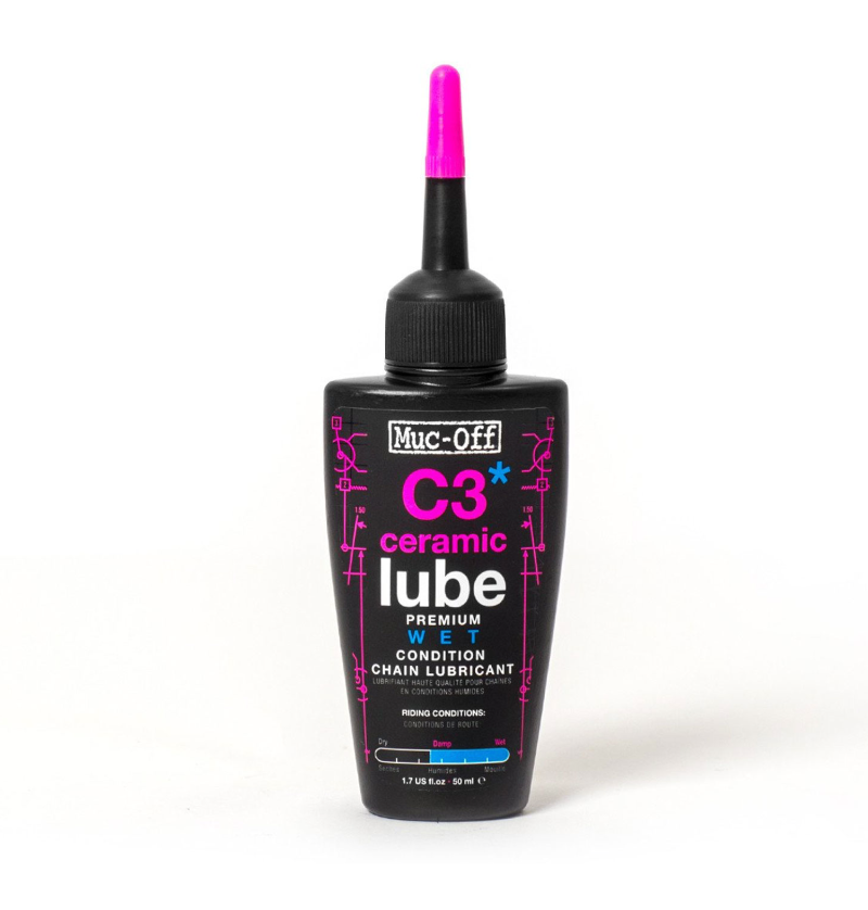 Muc-Off C3 Ceramic Wet Lube (50ml) bottle