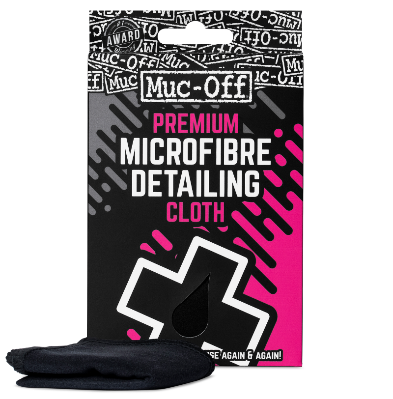 Muc-Off Premium Microfibre Detailing Cloth close up