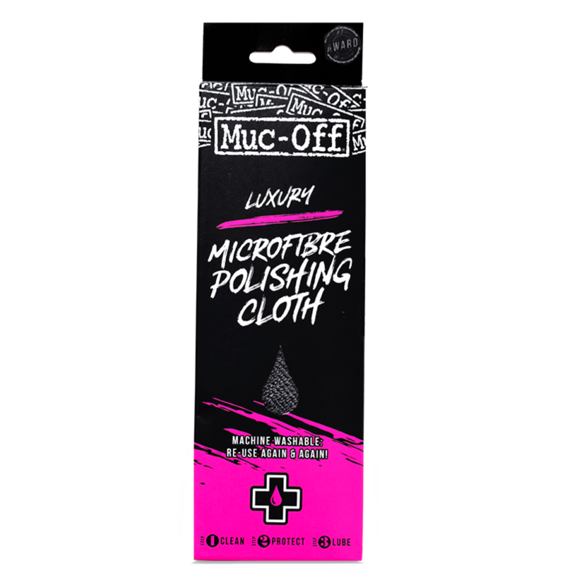 Muc-Off Luxury Microfibre Polishing Cloth box