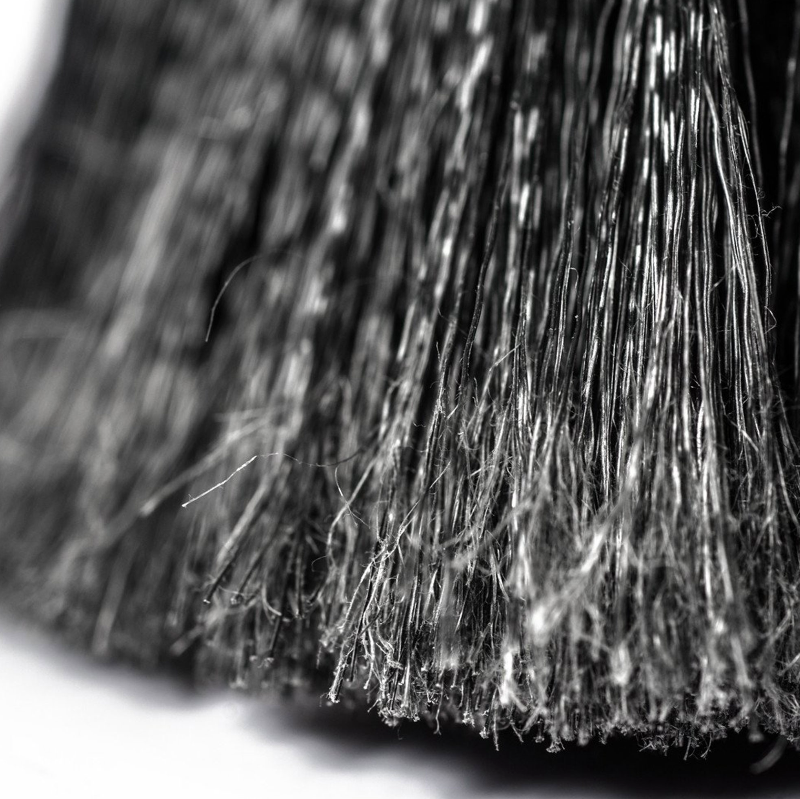 Muc-Off Premium Soft Washing Brush bristle view close up