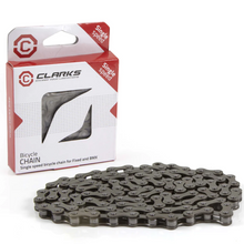 Load image into Gallery viewer, Single Speed Chain - Clarks C410 / Standard 112 Link (Brown) with Connect Link