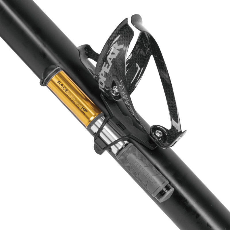 Topeak Race Rocket HP Mini-Pump 'Optimised for Road' frame mounted