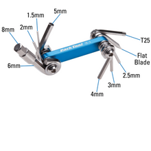 Load image into Gallery viewer, Park Tool IB-2 I-Beam Fold-Up Multi Tool Set