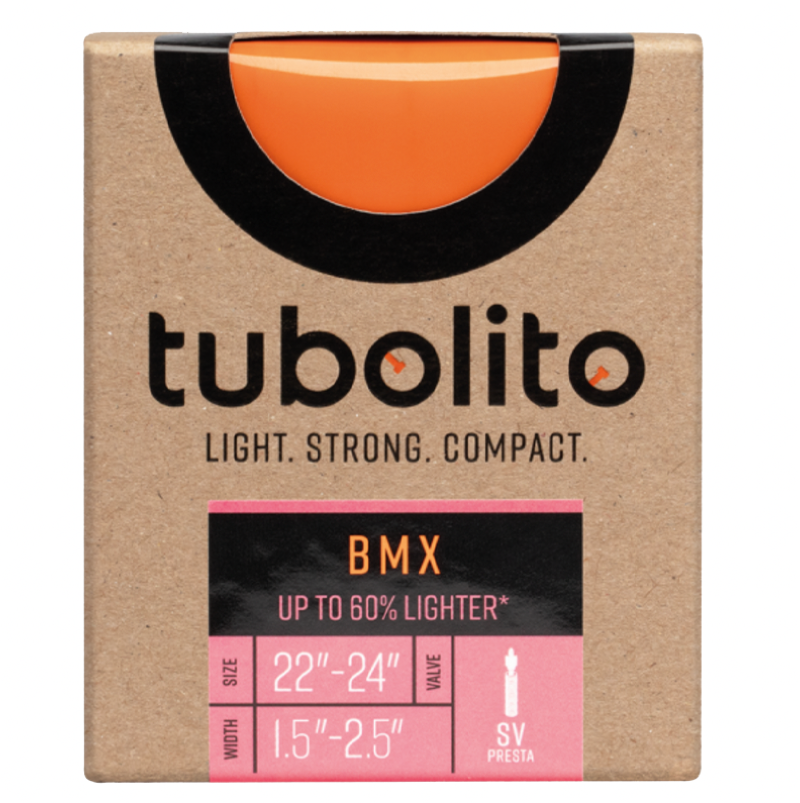 Tubolito 20 x 1.5 - 2.5 Inner Tube (Tubo BMX) presta valve