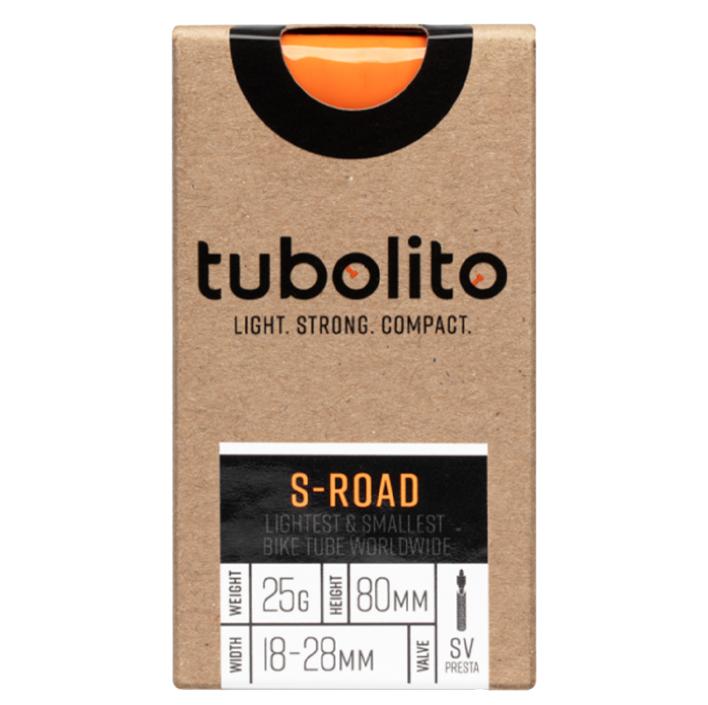 Tubolito 700 x 18-28 Inner Tube (S-Tubo Road) 80mm presta valve