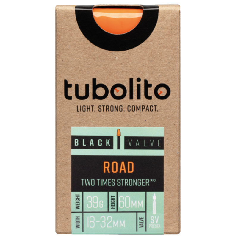 Tubolito 700 x 18-32 Inner Tube (Tubo Road) 60mm black valve