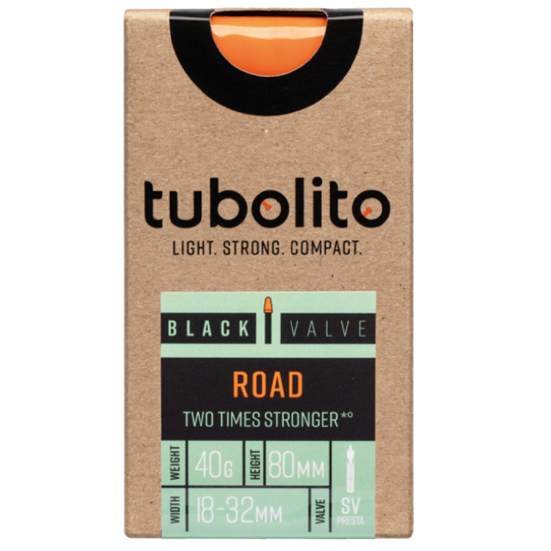 Tubolito 700 x 18-32 Inner Tube (Tubo Road) 80mm black valve
