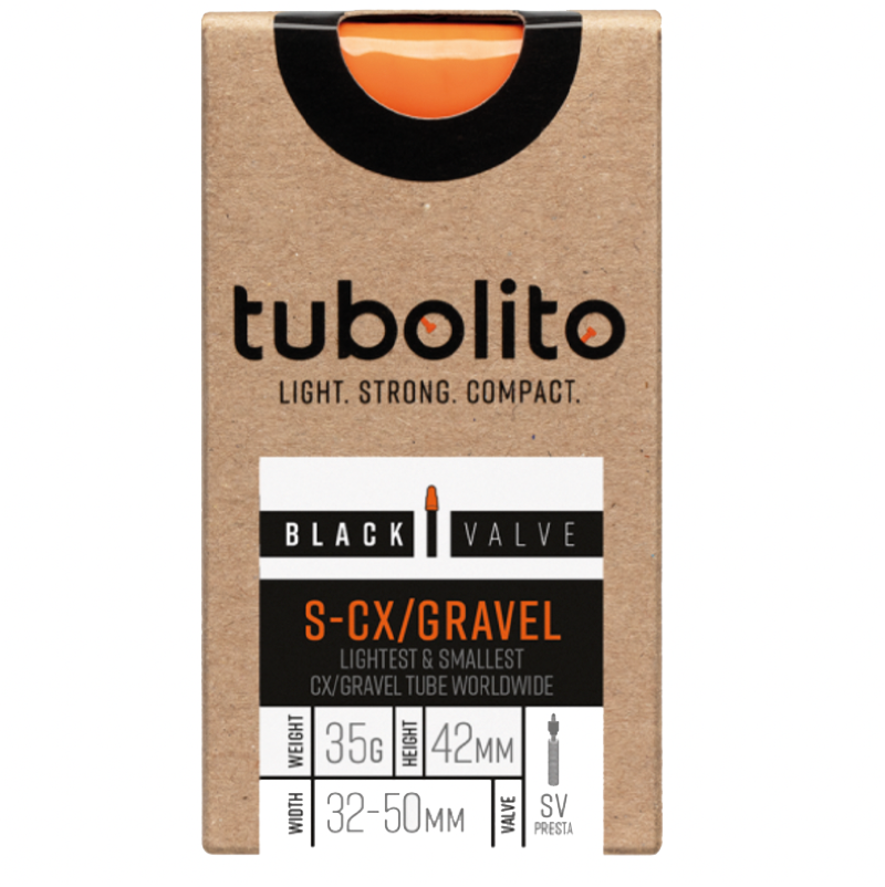 Tubolito S-Tubo CX/Gravel 700 x 32-50 (Black Valve) 42mm