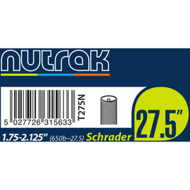 27.5 x 1.75 - 2.125 Inner Tube (Schrader Valve)