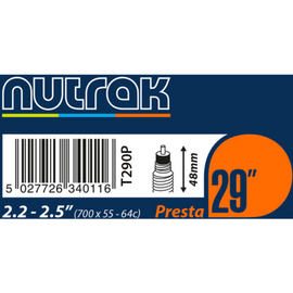 29 x 2.5 - 3.0 Presta Inner Tube
