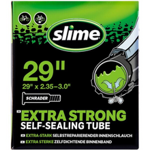 Load image into Gallery viewer, 29 x 2.35 - 3.0&quot; Slime Inner Tube schrader valve
