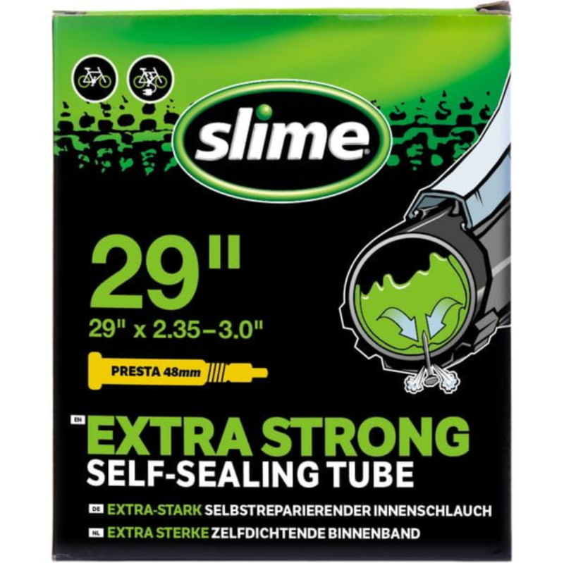 29 x 2.35 - 3.0" Slime Inner Tube presta valve