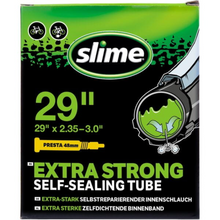 Load image into Gallery viewer, 29 x 2.35 - 3.0&quot; Slime Inner Tube presta valve