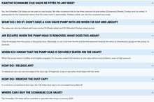 Load image into Gallery viewer, Technical support text for Schwalbe Clik valve on a light blue background