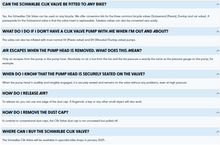 Load image into Gallery viewer, Technical support text for Schwalbe Clik Valve on a light blue background