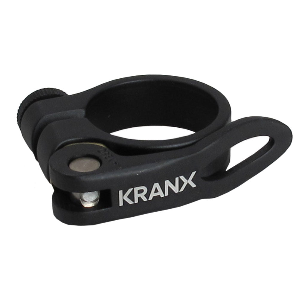 Seat Clamp - With Quick Release - Black - Kranx