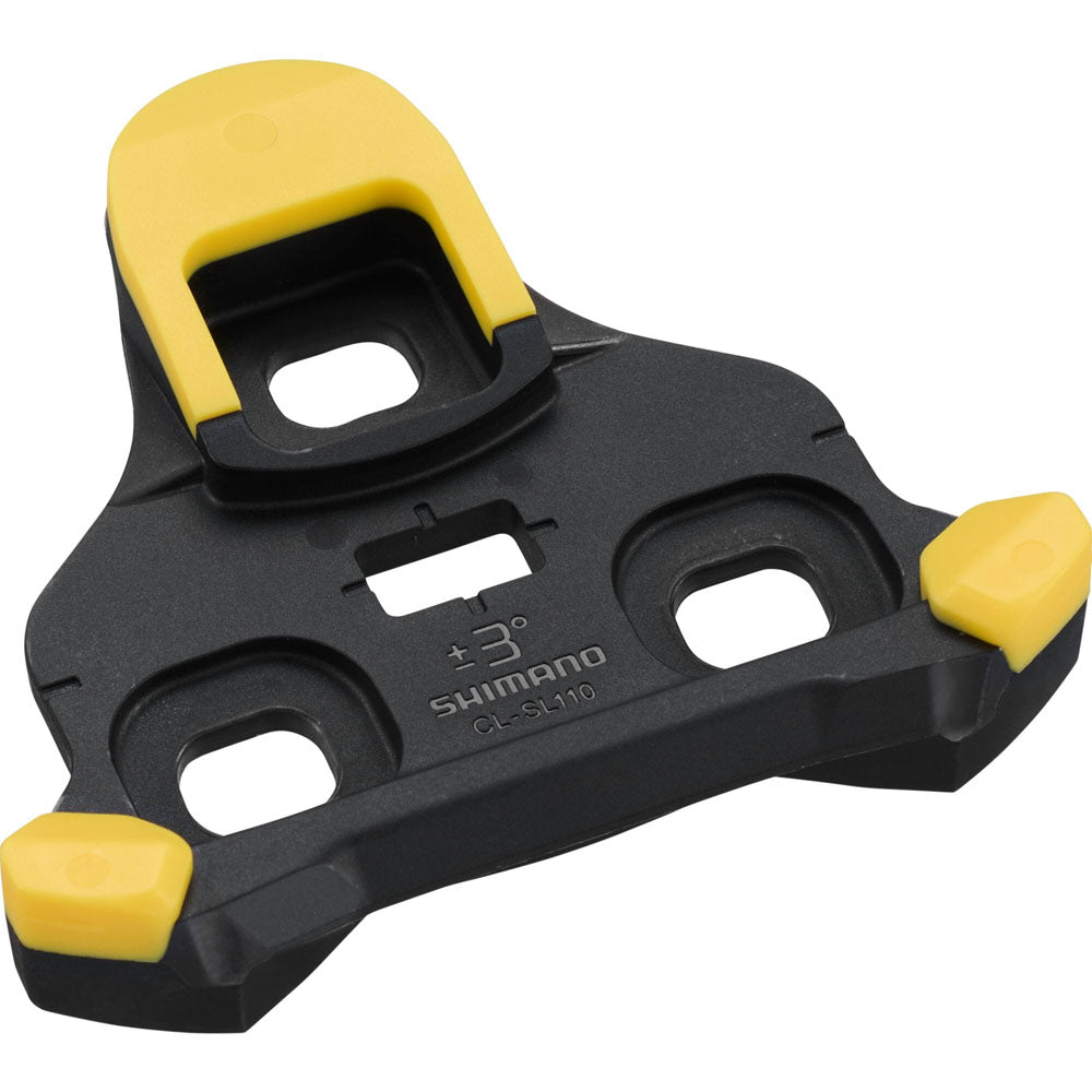 Shimano CL-SL110 SPD-SLR Cleats - Yellow (3 Degrees Float)