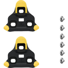Load image into Gallery viewer, Shimano CL-SL110 SPD-SLR Cleats - Yellow (3 Degrees Float)