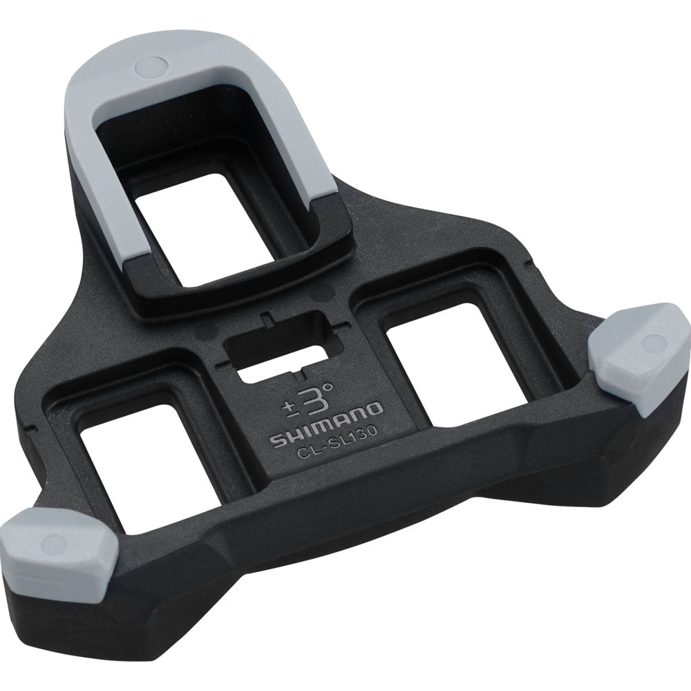 Shimano CL-SL130 SPD-SLR Cleats - Grey (3 Degrees Float) Wide Mounting Range