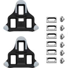 Load image into Gallery viewer, Shimano CL-SL130 SPD-SLR Cleats - Grey (3 Degrees Float) Wide Mounting Range