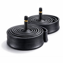 Load image into Gallery viewer, 26 x 1 3/8" (1 1/4", 1 3/4", 1 5/8") Impac Bike Inner Tube - Schrader or Presta Valve (2 Pack)