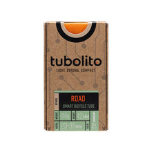 Load image into Gallery viewer, Tubolito_SYNCD_700_x_23-35_Inner_Tube_SMART_Tube_Orange_Valve_42mm_Box