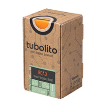 Load image into Gallery viewer, Tubolito_SYNCD_700_x_23-35_Inner_Tube_SMART_Tube_Orange_Valve_42mm_Box_Side