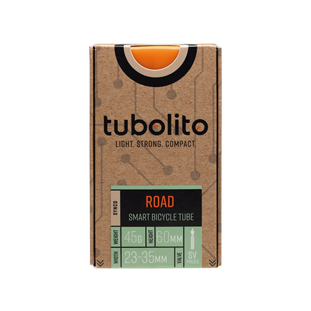 Tubolito_SYNCD_700_x_23-35_Inner_Tube_SMART_Tube_Orange_Valve_60mm_Box