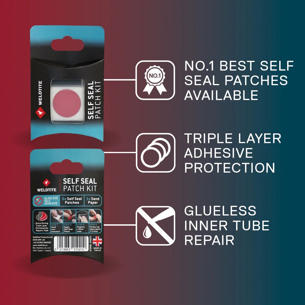 Weldtite Self Seal Patch Kit
