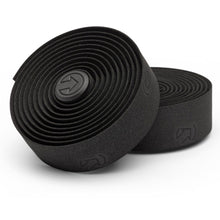 Load image into Gallery viewer, Black PRO Peaked Sport cork bar tape 2.5mm