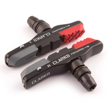 Load image into Gallery viewer, Clarks 72mm MTB V-brake blocks with aluminium holder