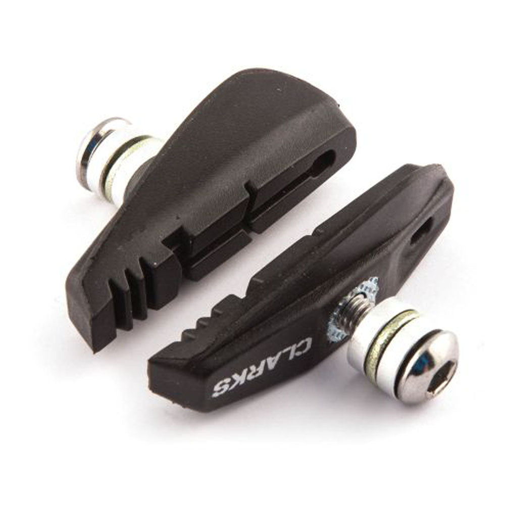 Clarks 55mm threaded integral V-brake blocks
